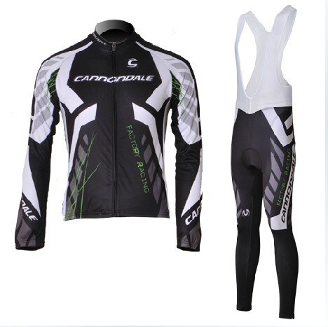  2012 brand team long sleeve cycling jersey and bib pants set/cycling wear